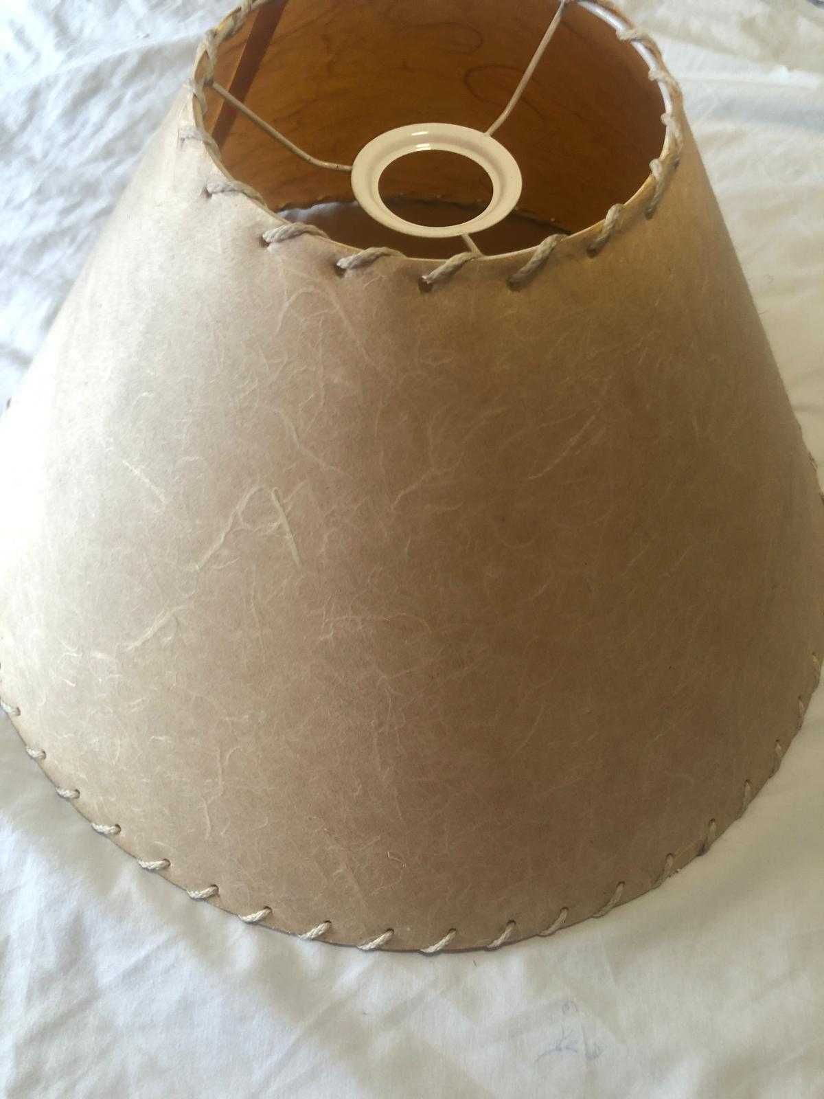 Abajur Teto creme escuro