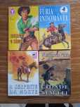 Livros de cowboys, baratos.