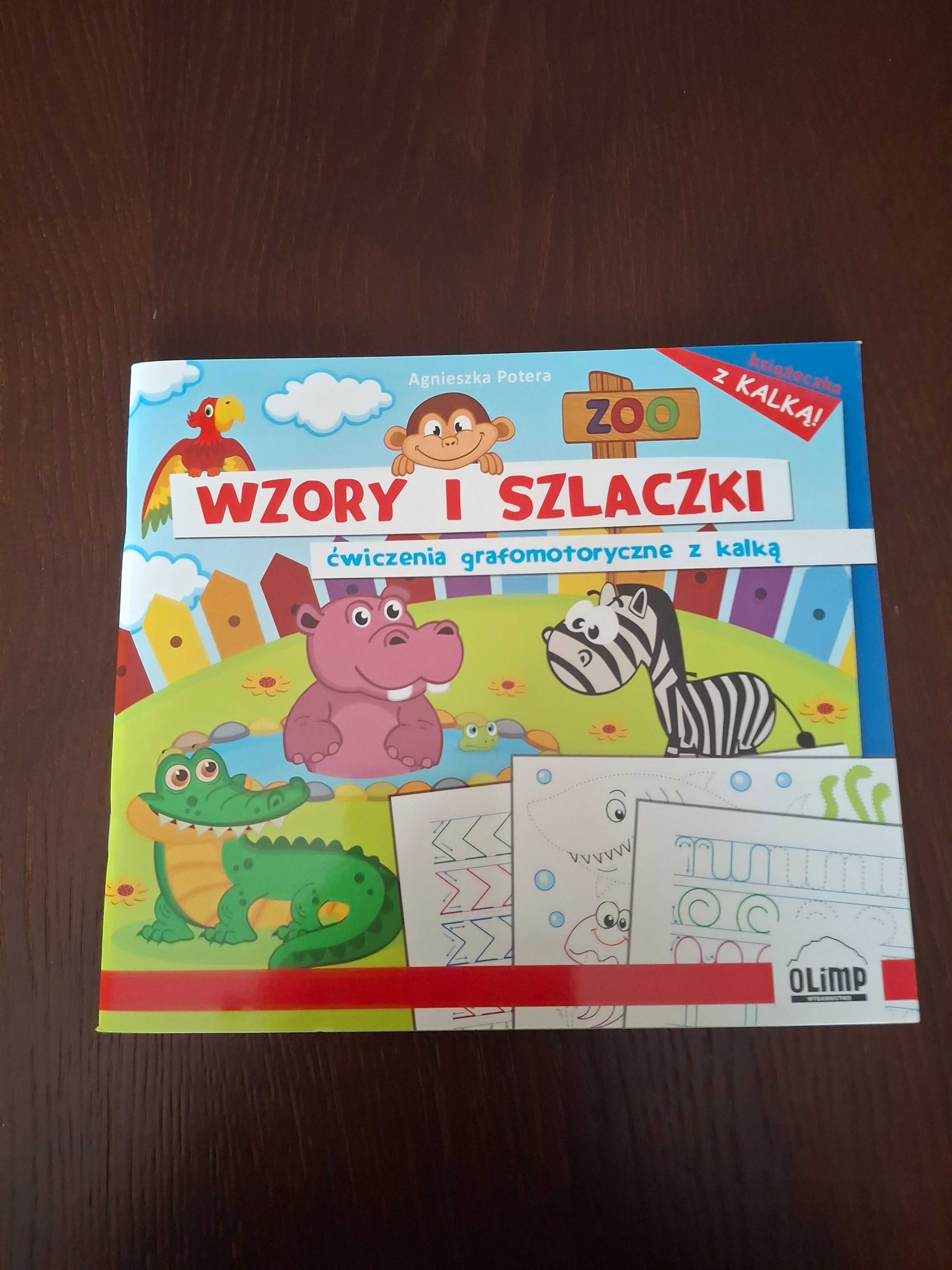 Książka edukacyjna "Wzory i szlaczki".