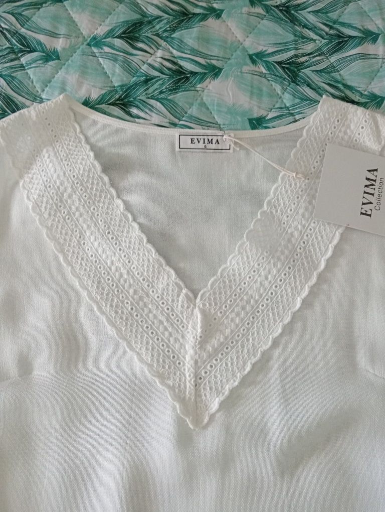T-shirt Evima Branca
