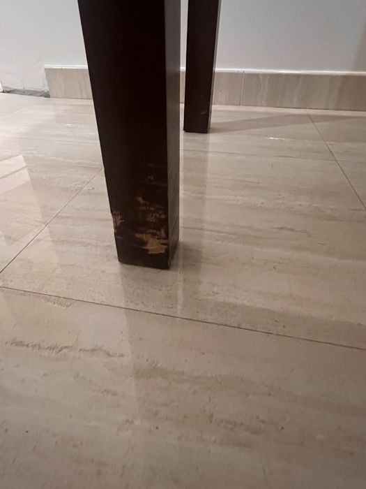 Stół kuchenny drewno sosnowe+fornir naturalny