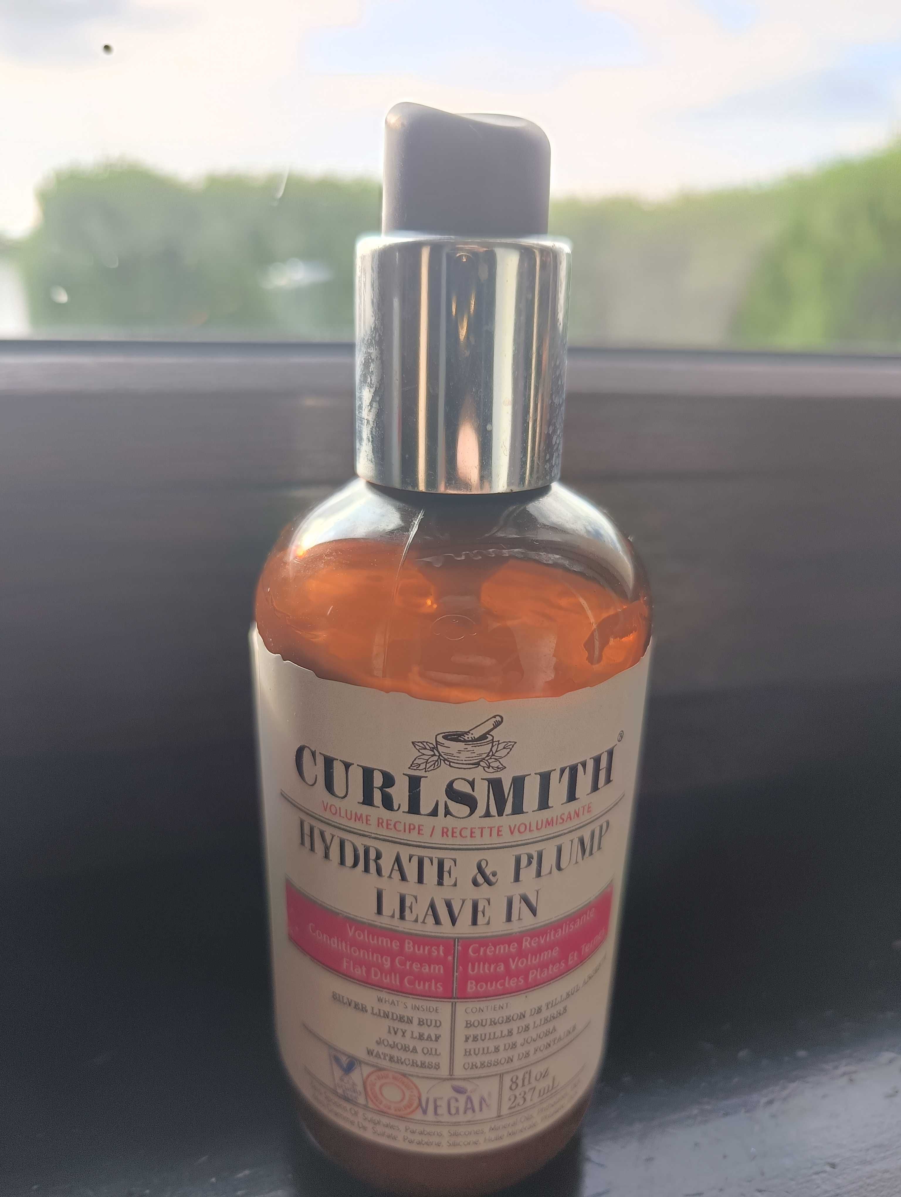 Curlsmith hydrate & plump leave in