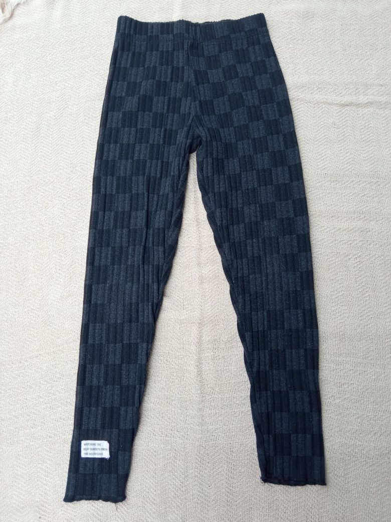 Legginsy Zara szachownica r.122