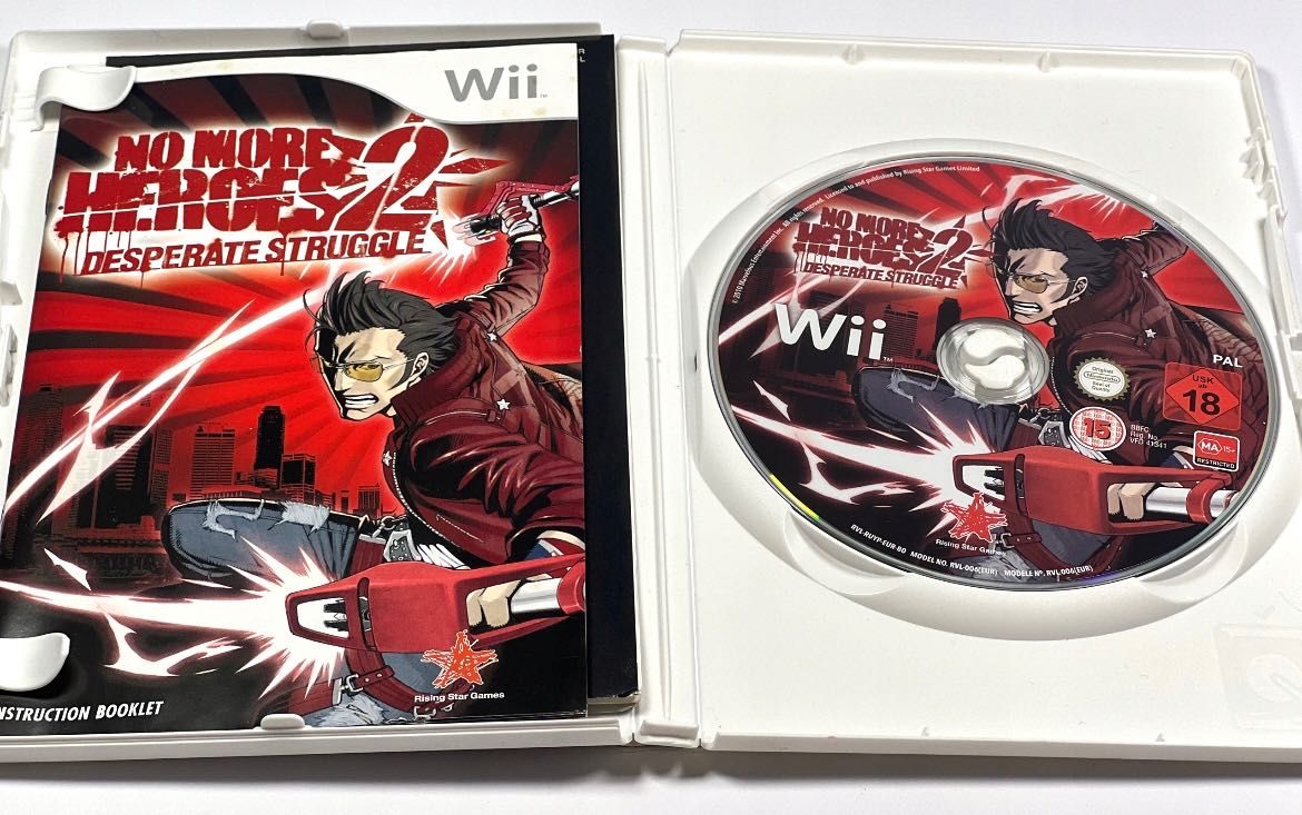 No More Heroes 2 Desperate Struggle Nintendo Wii