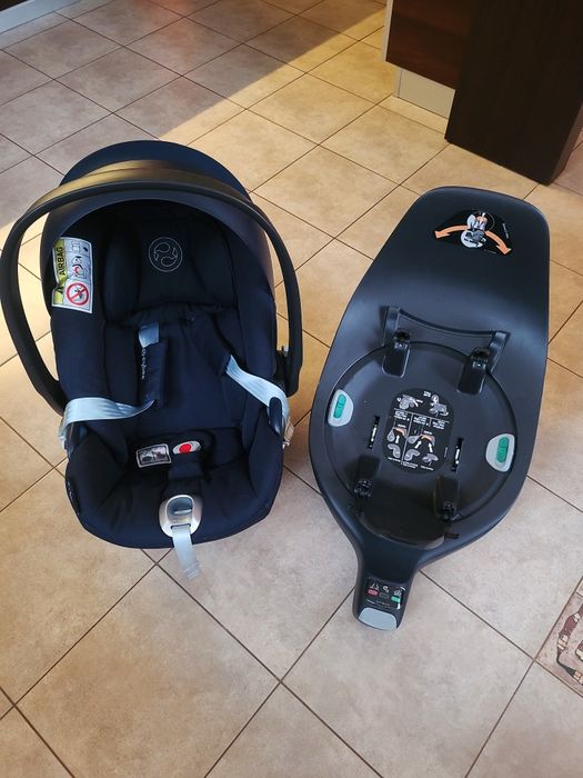Fotelik Cybex Z+ I-Size plus baza Isofix granatowy noworodka 0-13 kg
