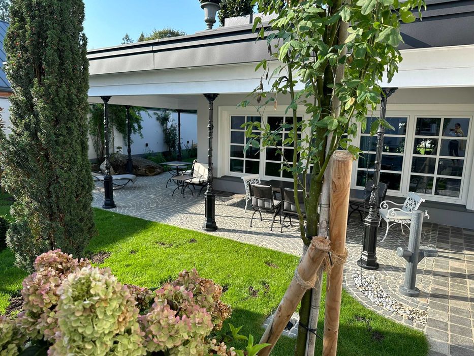 altana weranda żeliwna pergola  słup H-2680mm gusseisen hit