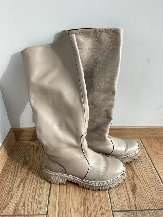 Сапоги женские, кожаные, зимние, 38 р.