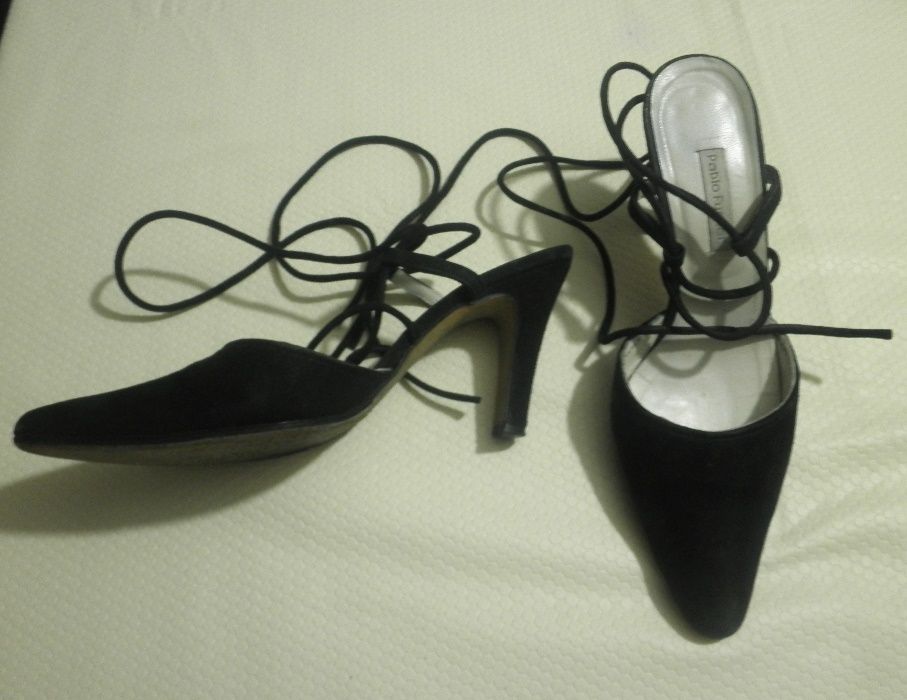 sapatos pretos pablo fuster