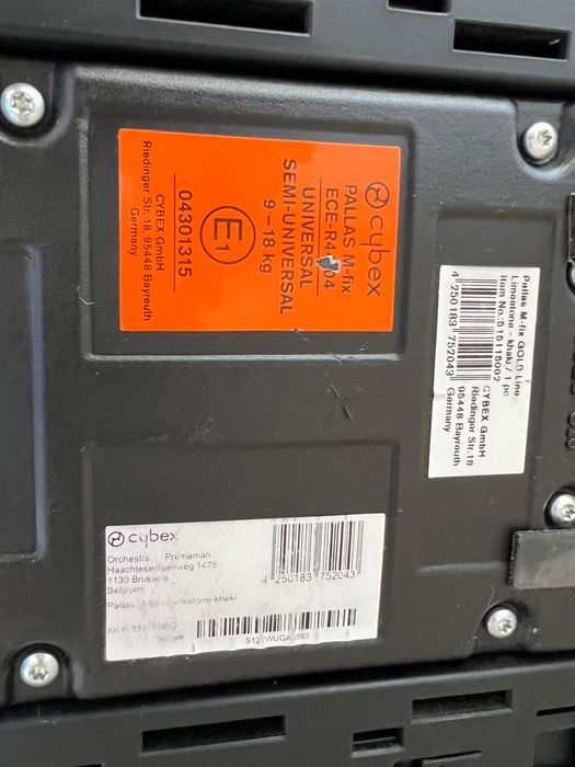 Cadeira CYBEX Pallas M-Fix Grupo 1/2/3