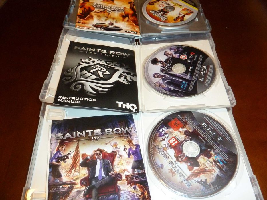 Seria Saints Row 2+3+4 na PS3, najtaniej!