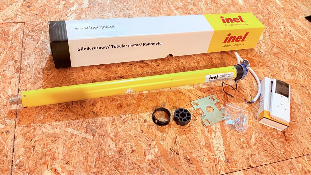 Silnik do rolet Inel YYGL35-RE 10/17 + pilot PIL-09DL