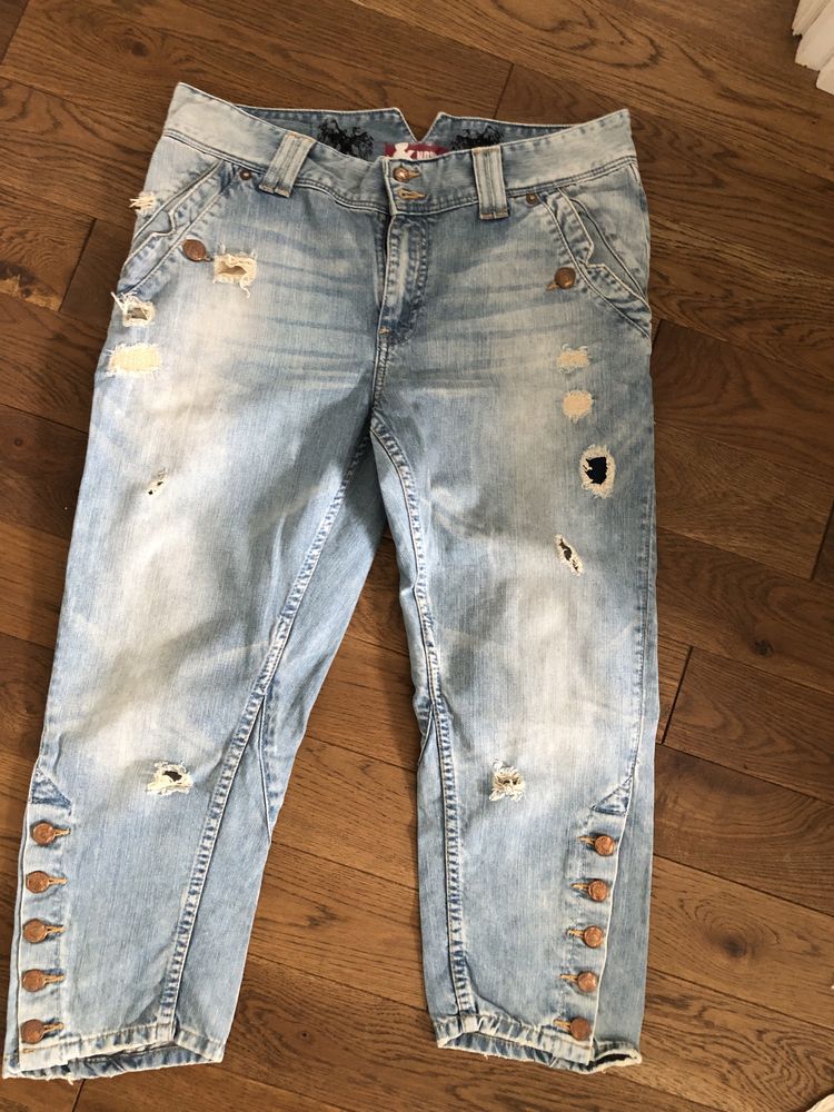 Spodnie jeansy h&m Roz m