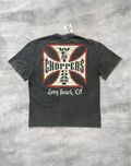 Нова футболка West Coast Choppers темно сірого / чорного кольру