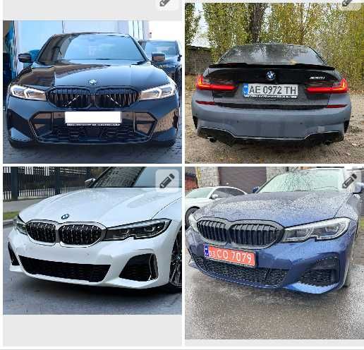 Бампер в сборе BMW 3 G20 M 340i M paket БМВ Г 20 новые! ТОП м