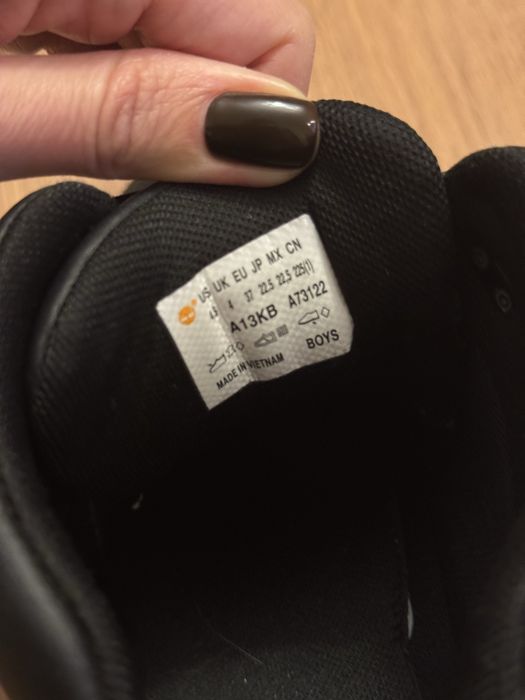 Кожаные Ботинки для мальчика Timberland. Оригинал. 37р.