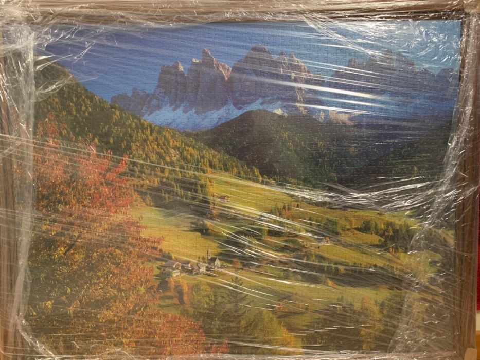 Puzzle Ravensburger Alpes 3000pcs - emoldurado