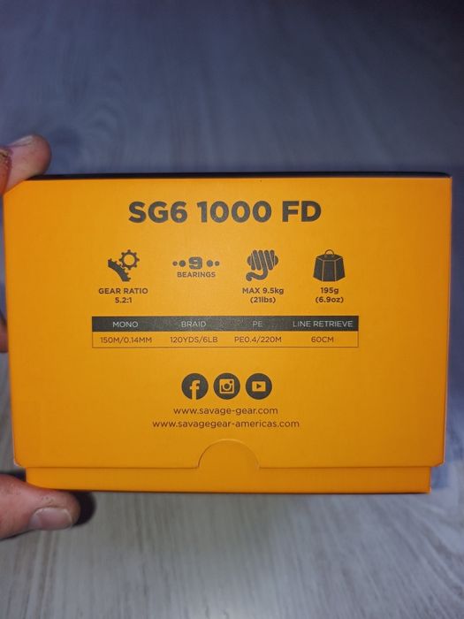Kołowrotek Savage Gear SG6 100