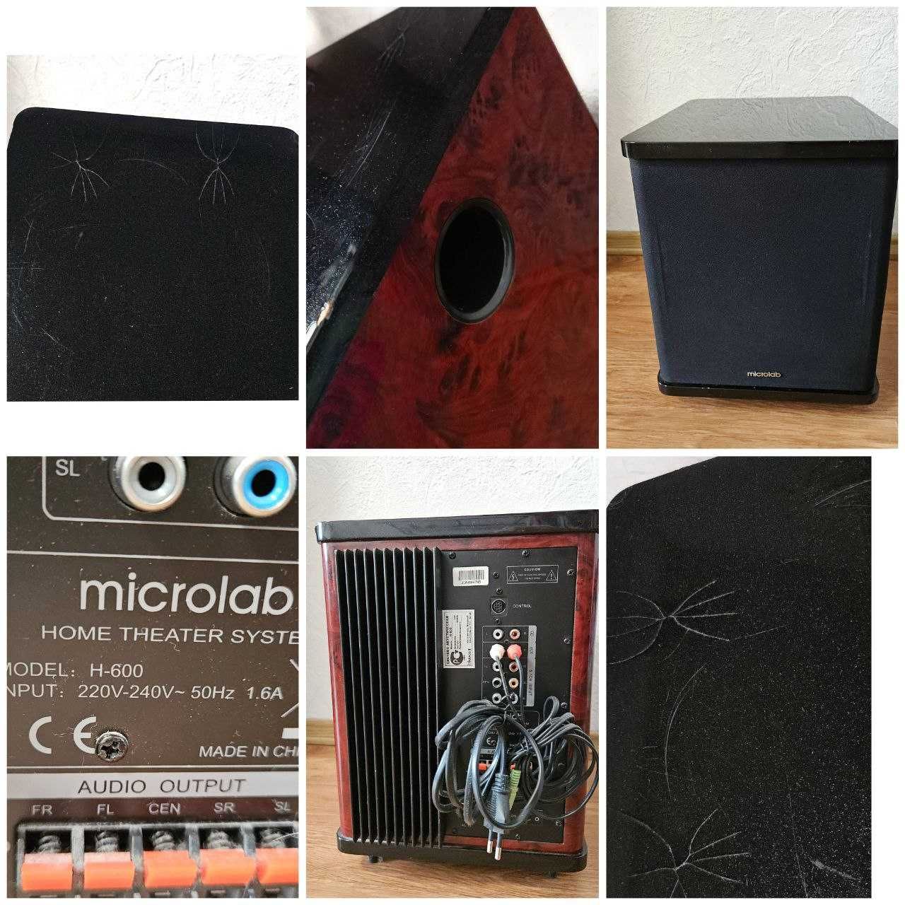 Акустическая система домашний кинотеатр Microlab H-600 5.1