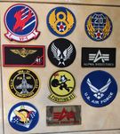Нашивки Alpha Industries, Top Gun, USAF, Air Force Navy Army Airborne