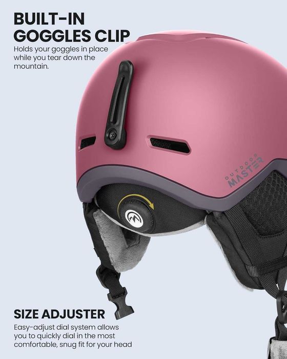 OutdoorMaster MIPS Kask narciarski snowboard M SPP444