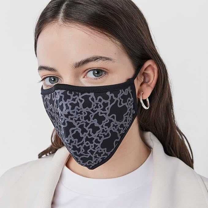 TOUS New Kaos pop czarna maska maseczka oryginalna jakość!