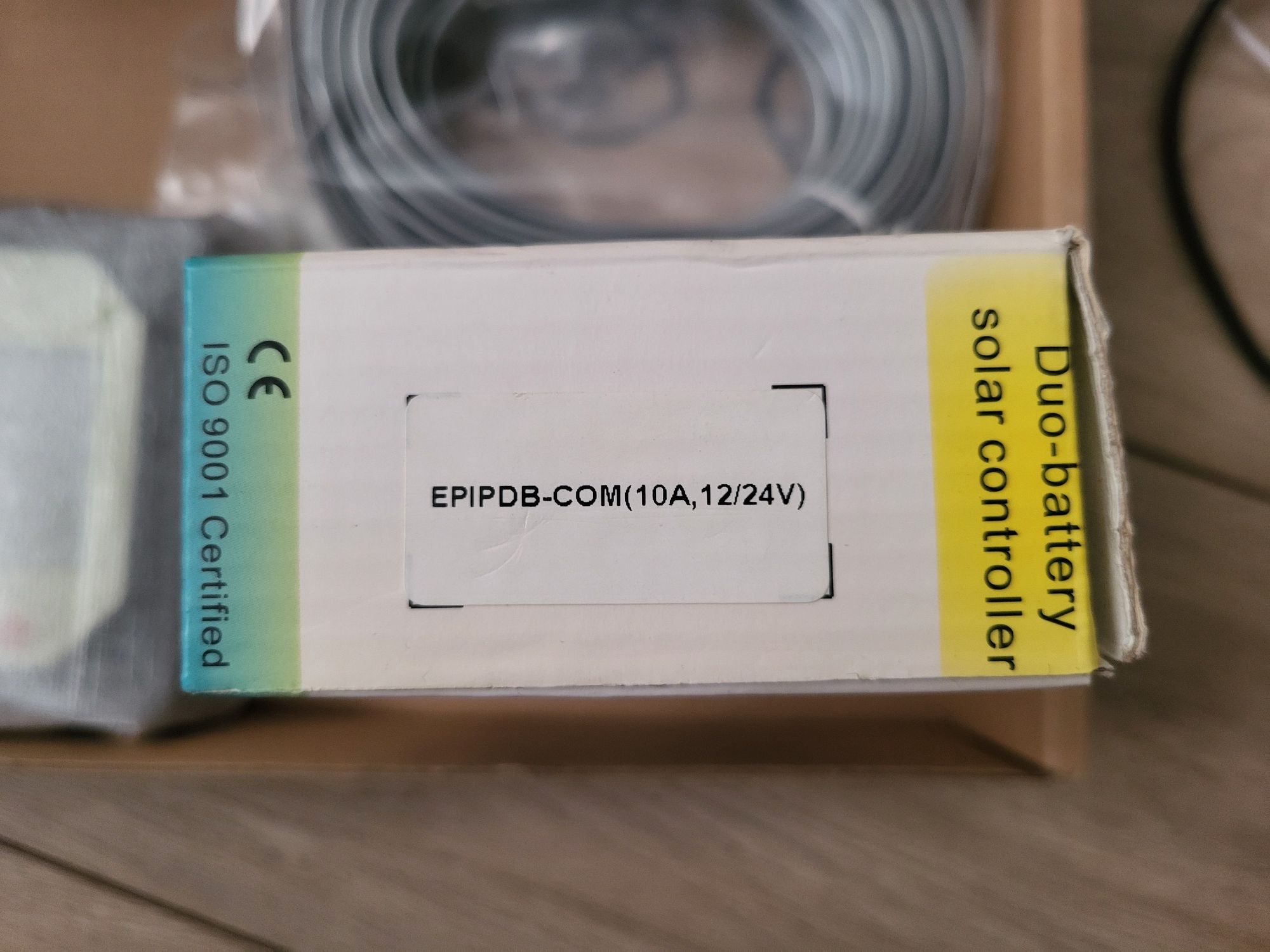 Контроллер заряду від сонячної панелі 12/24v 10A