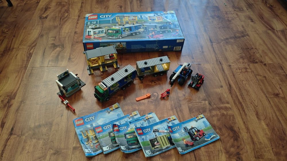 LEGO 60169 City Terminal towarowy Cargo Terminal zestaw klocków LEGO