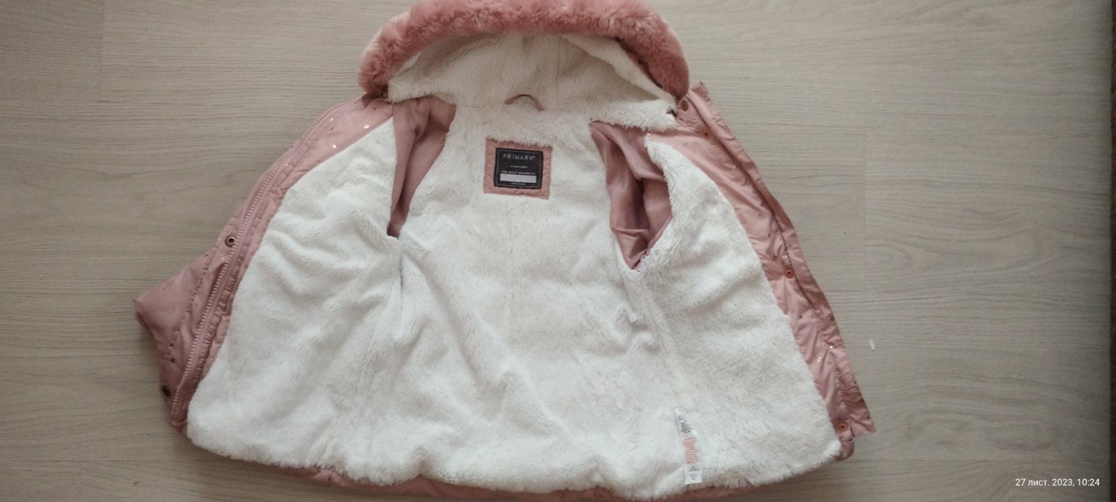 Зимова куртка Primark дівчинка 2-3 роки