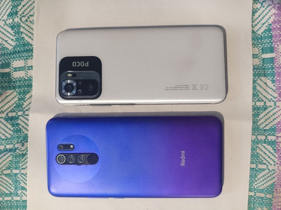 Телефони редми 9 і Poco M5s