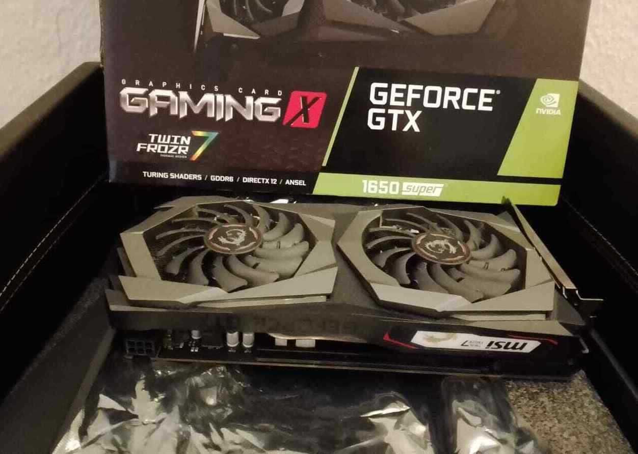 Видеокарта MSI GeForce GTX 1650 SUPER Gaming X