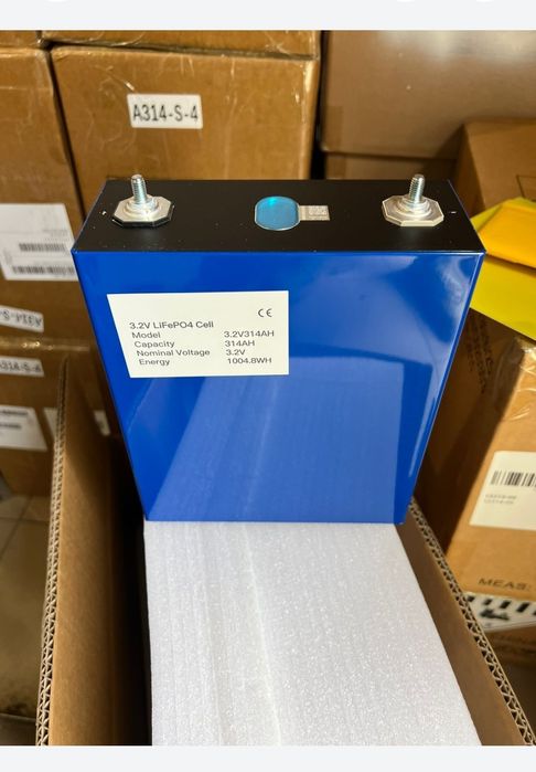 Ячейка,аккумулятор,батарея комірка LiFePO4 EVE-280,304,314AH наявність