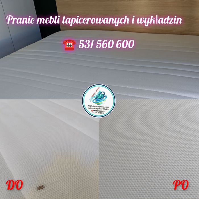 Pranie Tapicerki, Sof, Kanap, Foteli, Krzeseł, Wersalki, Materaca, Wyk