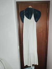 Vestido branco Massimo Dutti 42