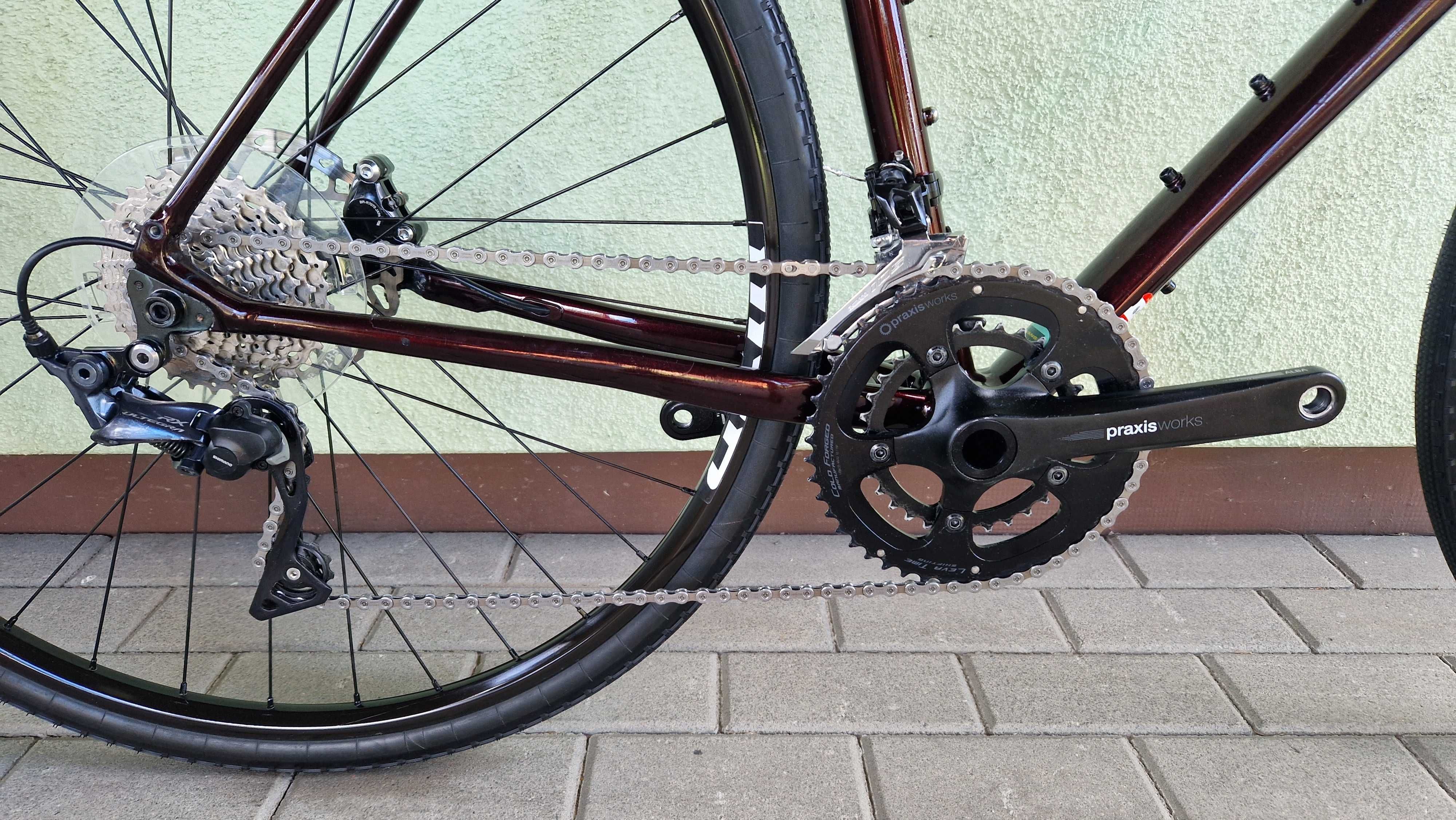 PINNACLE ARKOSE ultegra RX 2x11 gravel hydraulika sztywne osie