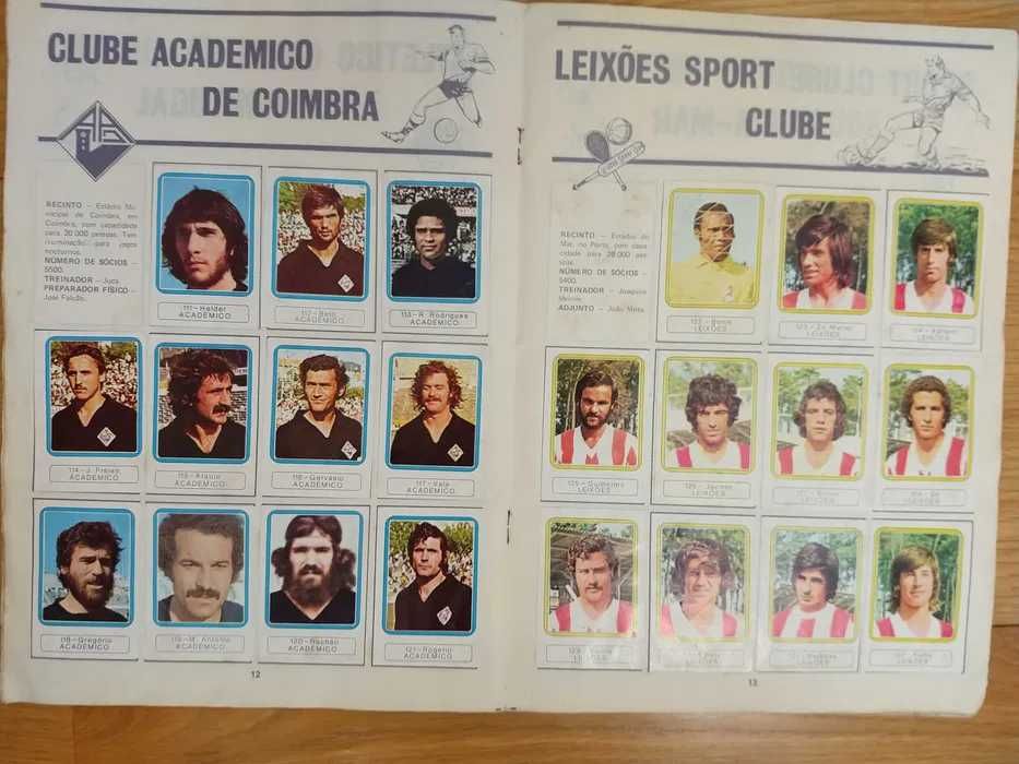 Caderneta Futebol 77 Clube do Cromo