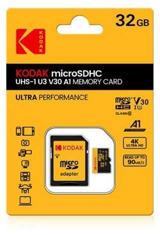 Kodak karta Micro SD karta pamięci klasy 10 32GB ultra