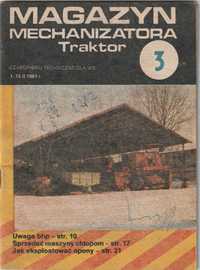 Magazyn mechanizatora Traktor 3 Luty 1981