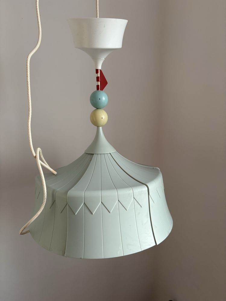 Lampa wisząca Ikea Trollbo jasnozielona E27