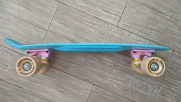 Deskorolka Pennyboard Nils Extreme Light Blue Fiszka Fishka