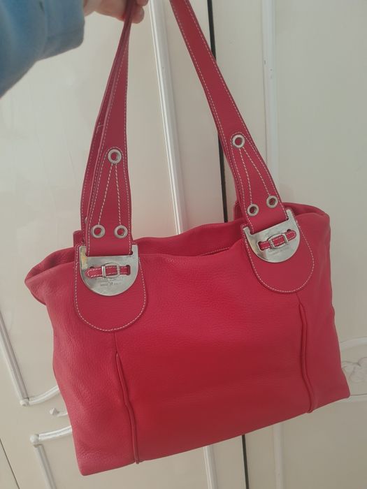 Сумка женская красная gilda tohetti