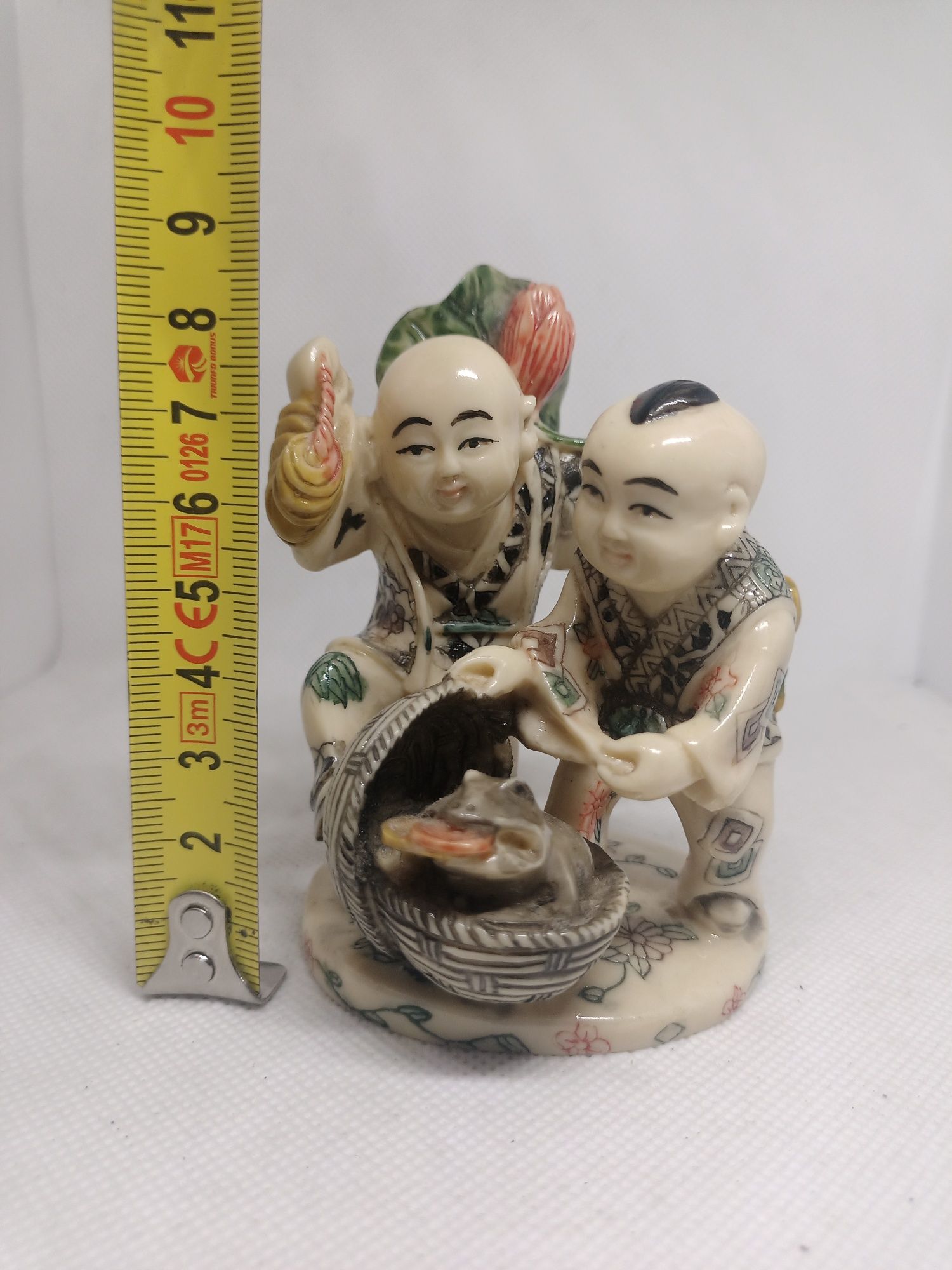 Okimono de camponeses chineses