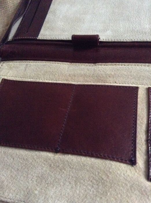 Подарочная кожаная папка органайзер  Cacharel (Кашарель)