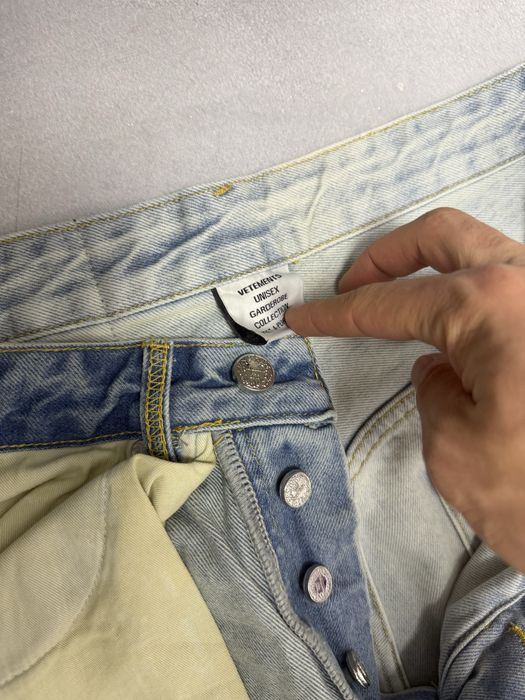 штаны джинсы Vetements Inside Out Jeans M L