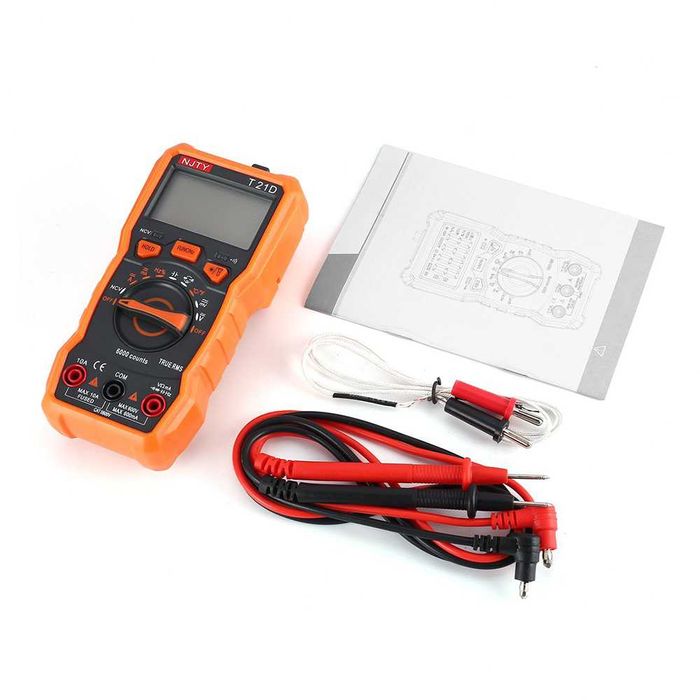 професійний мультиметр true RMS вольтметр амперметр тестер