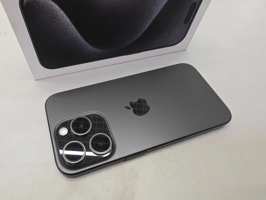 Apple iPhone 15 Pro 128GB Black bat.89% Teletorium Auchan Wałbrzych