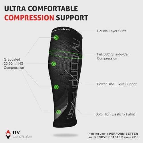 Компресійний гетри NV Compression Essential Race & Recover. Розмір S/M