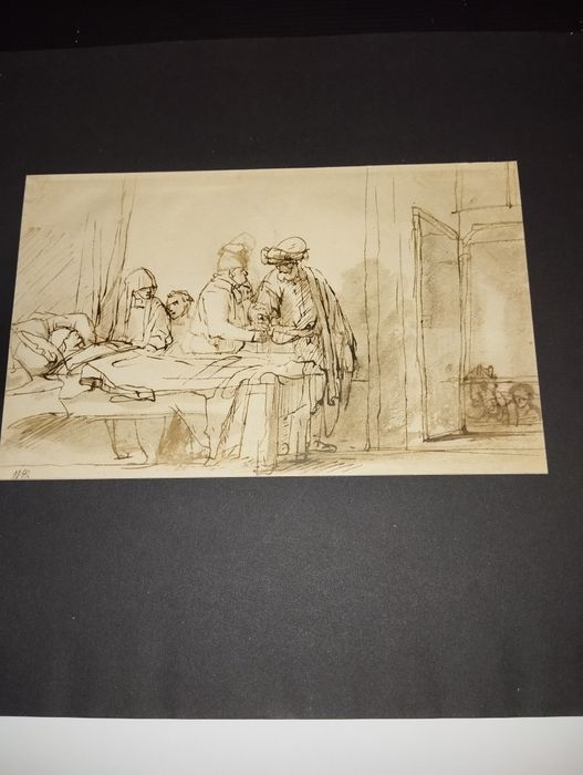 Dobry Samarytanin Rembrandt faksymila Reichsdruckerei Berlin