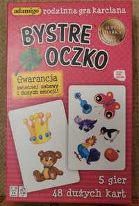 Gra Bystre Oczko, 5 gier, 48 kart. Okazja!