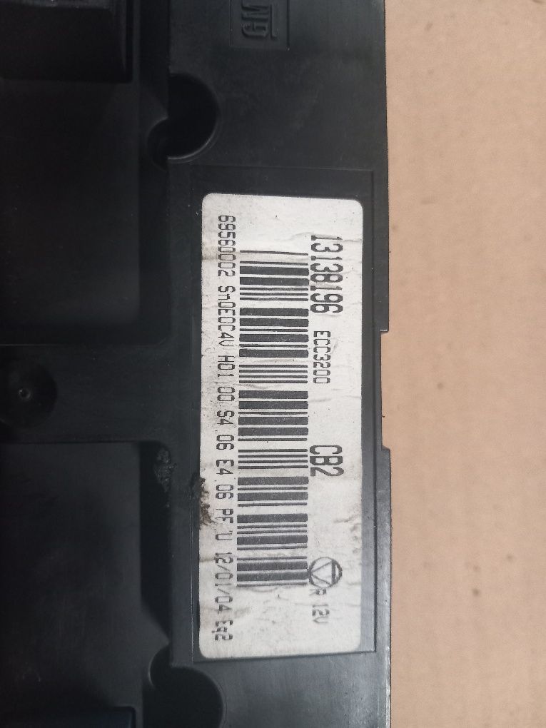 Panel nawiewu opel vectra c