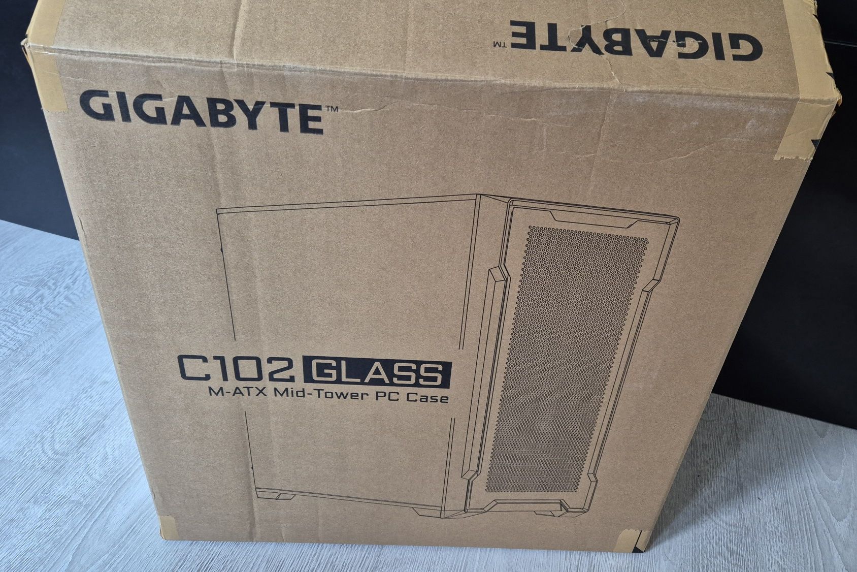 Obudowa Gigabyte microATX/Mini-ITX GB-C102G NOWA